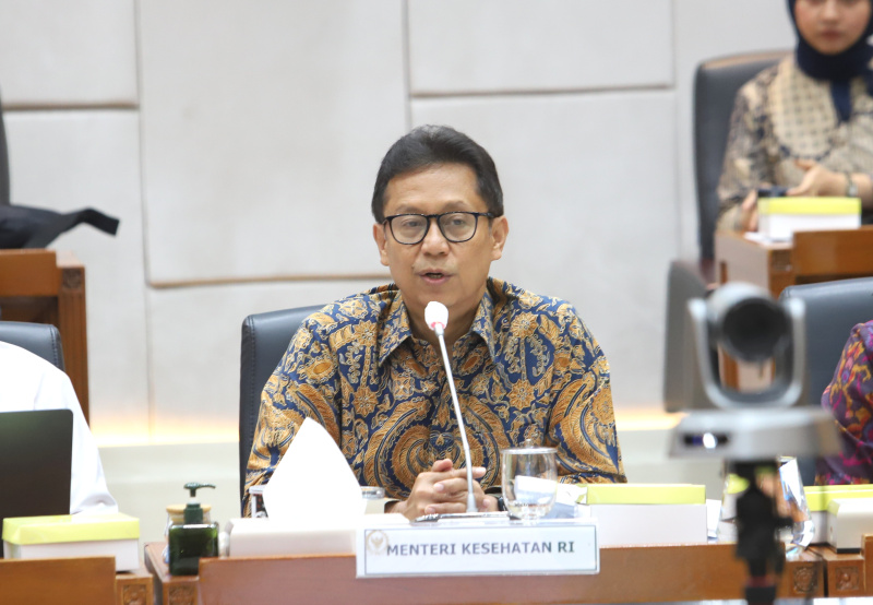 Komisi IX DPR gelar raker dengan Menteri Kesehatan Budi Gunadi Sadikin membahas Program Nasional Stunting bagi anak (Ashar/SinPo.id)