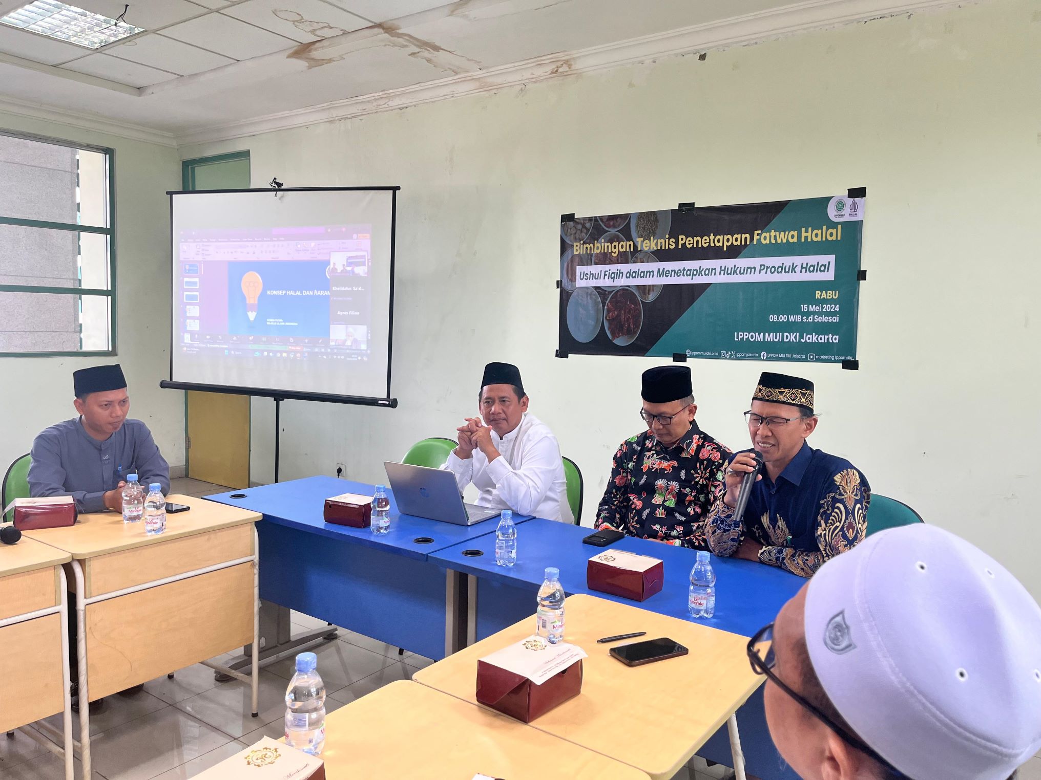 Bimtek Fatwa Halal MUI DKI Jakarta, Rabu 15 Mei 2024 (SinPo.id/MUI DKI Jakarta Dok)