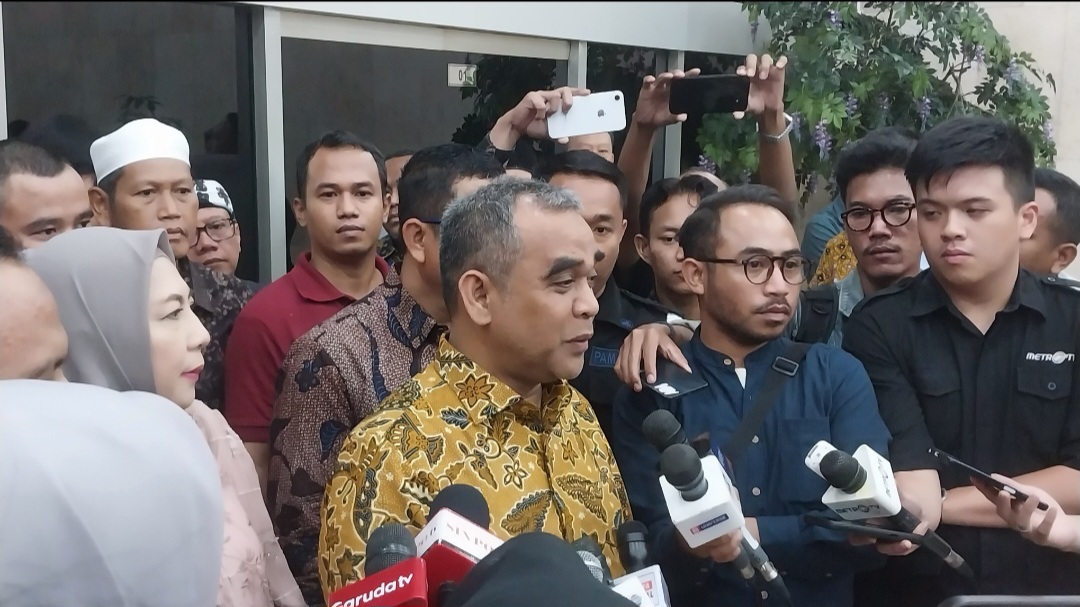 Sekjen Gerindra Ahmad Muzani (SinPo.id/Galuh)