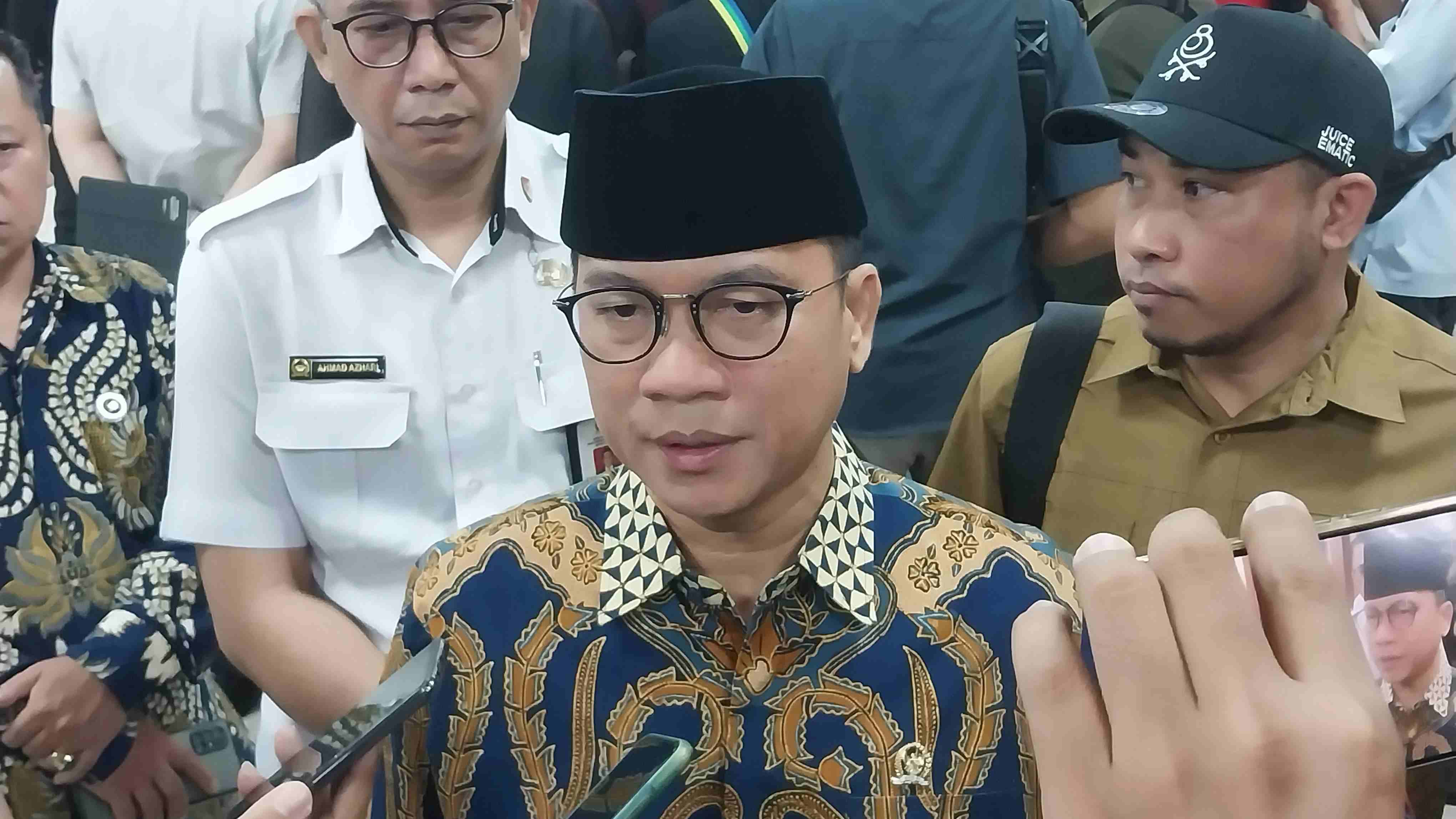 Wakil Ketua MPR RI dari PAN Yandri Susanto (SinPo.id/Galuh Ratnatika)