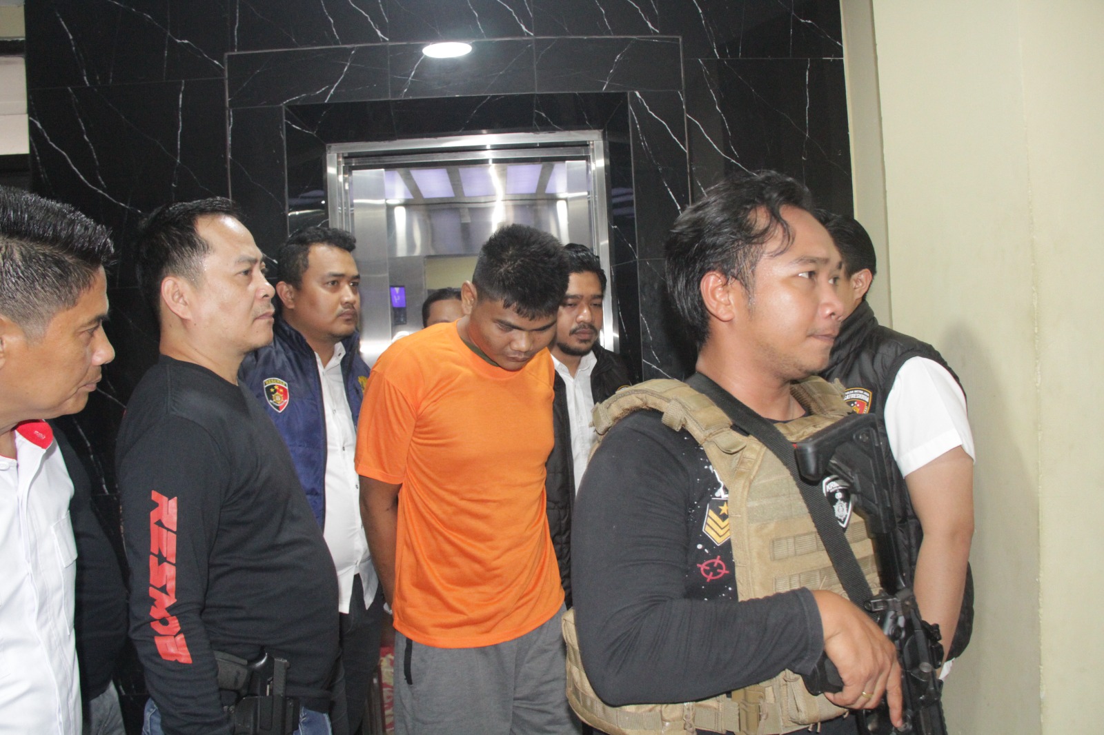 Pelaku pembunuhan ustaz di Kebon Jeruk, Jakarta Barat (SinPo.id/Dok. Polres Jakbar)