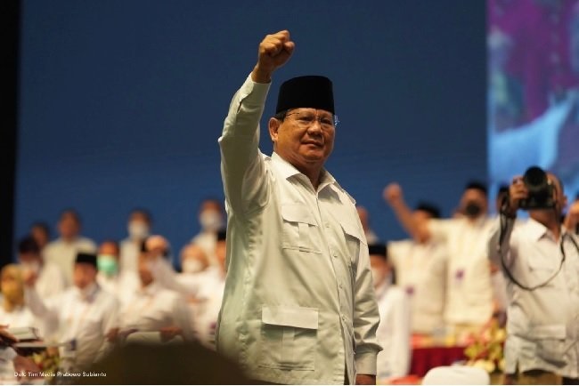 Presiden terpilih Prabowo Subianto (SinPo.id/ Tim Media)