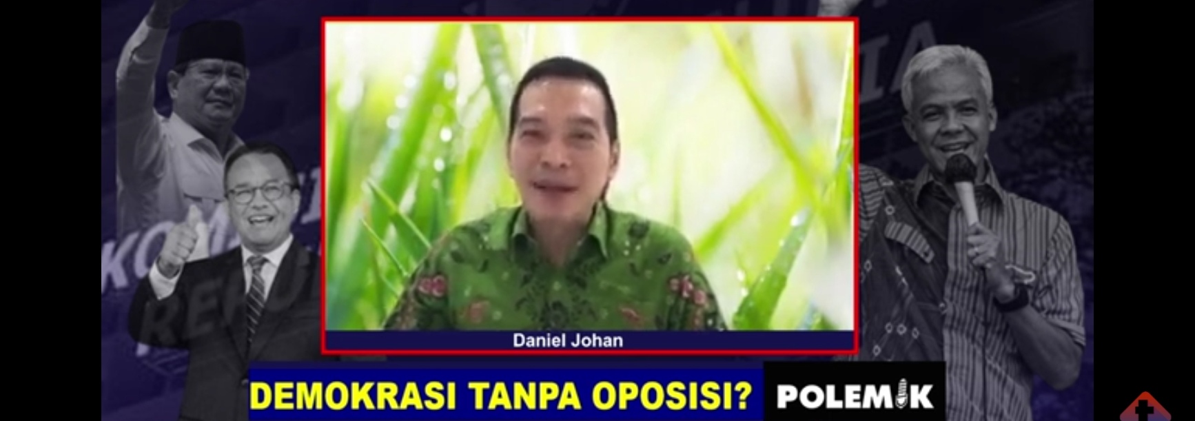 Ketua DPP PKB Daniel Johan (SinPo.id/ Tangkapan layar)