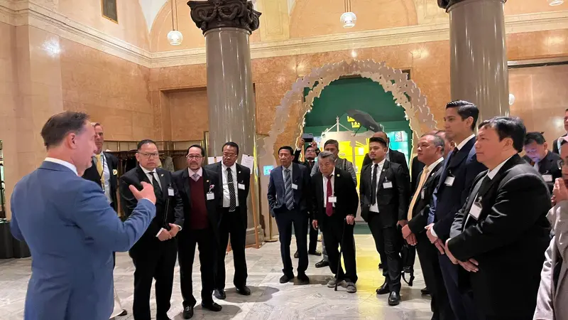 Dewan Perwakilan Rakyat Republik Indonesia (DPR RI) yang diwakili Komisi IV melakukan kunjungan kerja ke Swedia (SinPo.id/Istimewa)