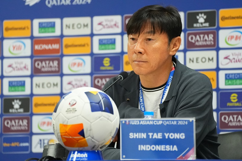 Pelatih Timnas Indonesia Shin Tae-yong (PSSI)