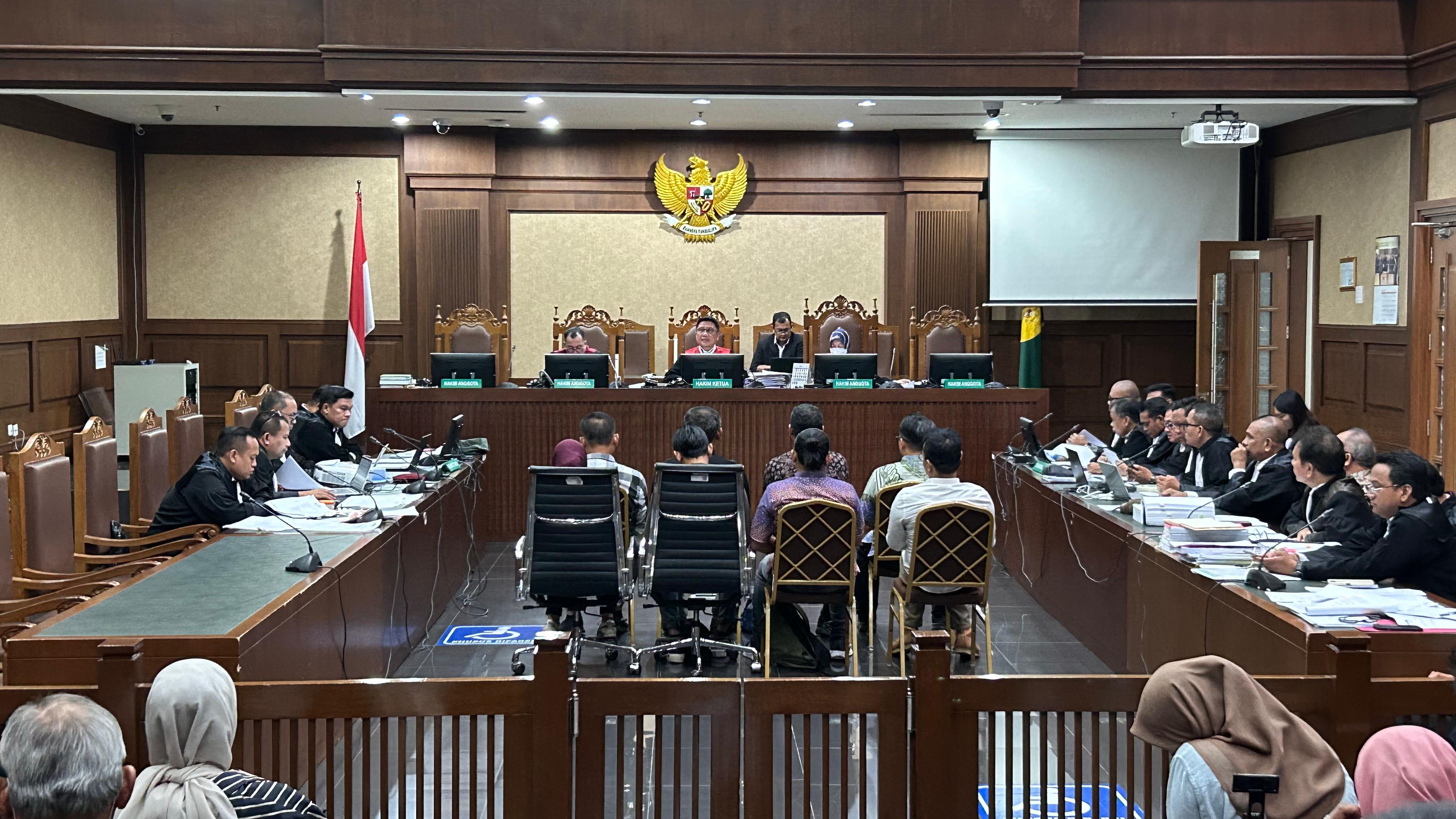 Sidang kasus dugaan korupsi eks Mentan SYL (SinPo.id/David)