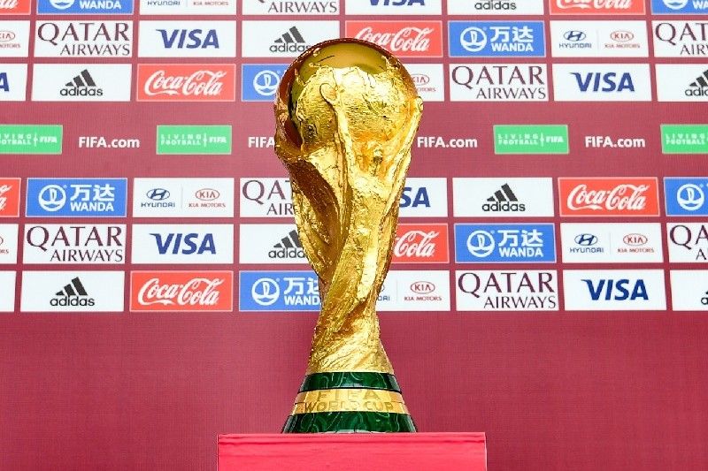 Trofi Piala Dunia. (SinPo.id/Twitter @FIFAWorldCup)