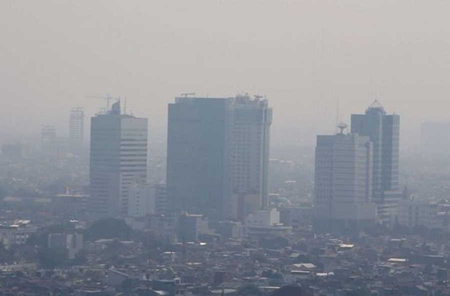 Polusi udara Jakarta (SinPo.id/DPRD DKI)