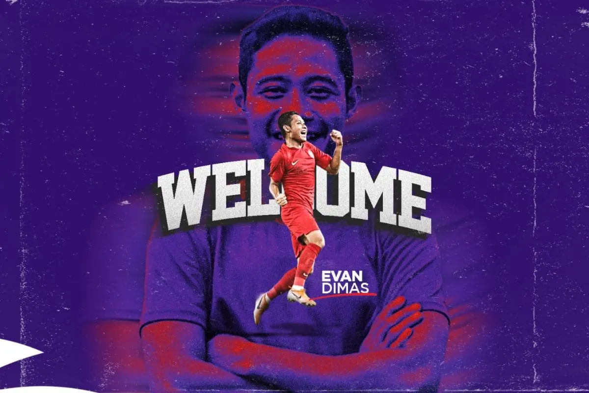 Evan Dimas gabung di tim Persik Kediri menghadapi kompetisi Liga 1 Indonesia 2024/2025 yang segera dimulai Agustus 2024. (SinPo.id/Dok. Persik Kediri)