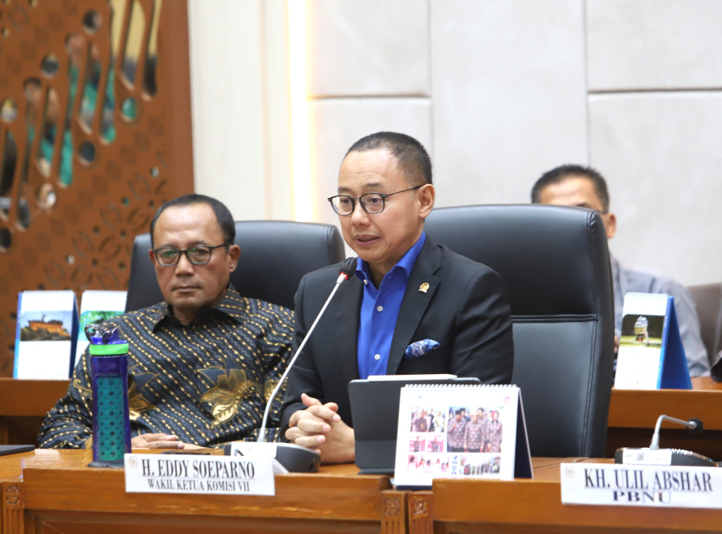 DPR Faksi PAN gelar diskusi "Polemik Pemberian Izin Pengelolaan Tambang Untuk Ormas Keagamaan", (Ashar/SinPo.id)