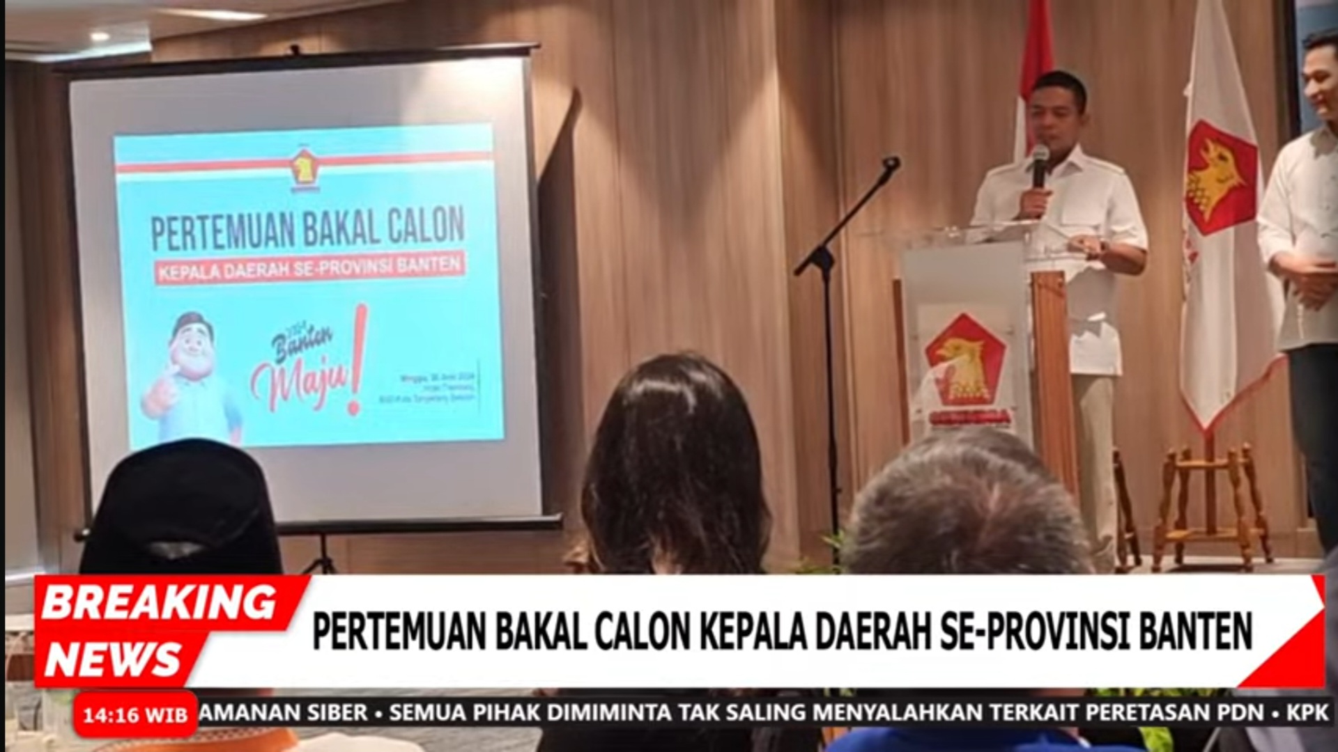 Pertemuan Bakal Calon Kepala Daerah se-Provinsi Banten