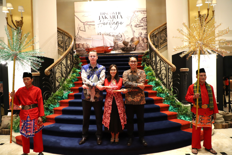 Hotel Borobudur gelar Discover Jakarta Heritage dalam memperiy HUT Kota Jakarta ke-497 (Ashar/SinPo.id)