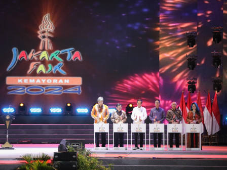 Jokowi resmi buka Jakarta Fair 2024 (SinPo.id/Beritajakarta)