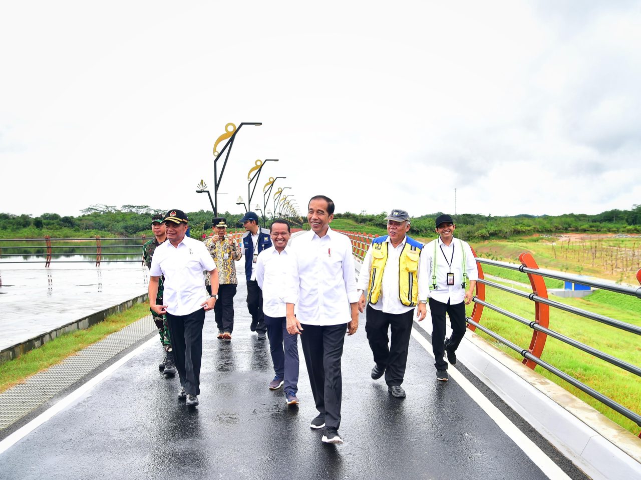 Presiden Joko Widodo (Jokowi) di IKN pada Rabu, 5 Juni 2024.