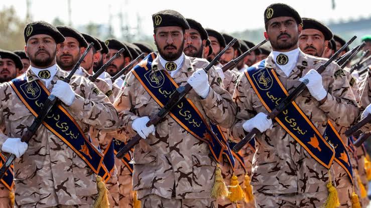 Anggota pasukan Korps Garda Revolusi Islam Iran (IRGC) (SinPo.id/BBC)