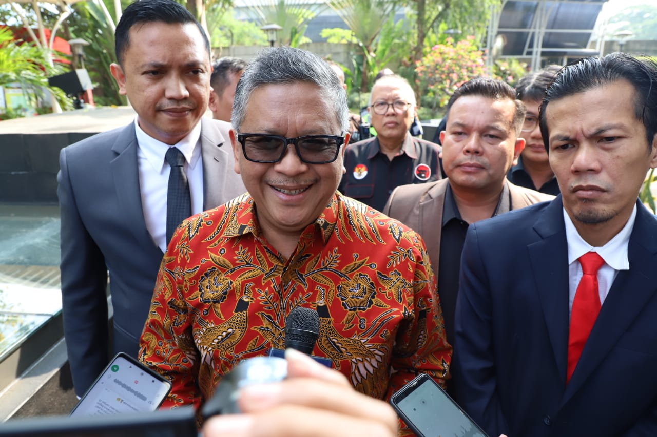 Sekjen PDIP Hasto Kristiyanto (SinPo.id/ Ashar)