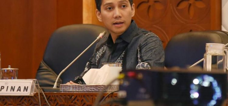 Wakil Ketua Komisi IV DPR RI dari Fraksi Partai Gerindra, Budisatrio Djiwandono (SinPo.id/dok.Gerindra)
