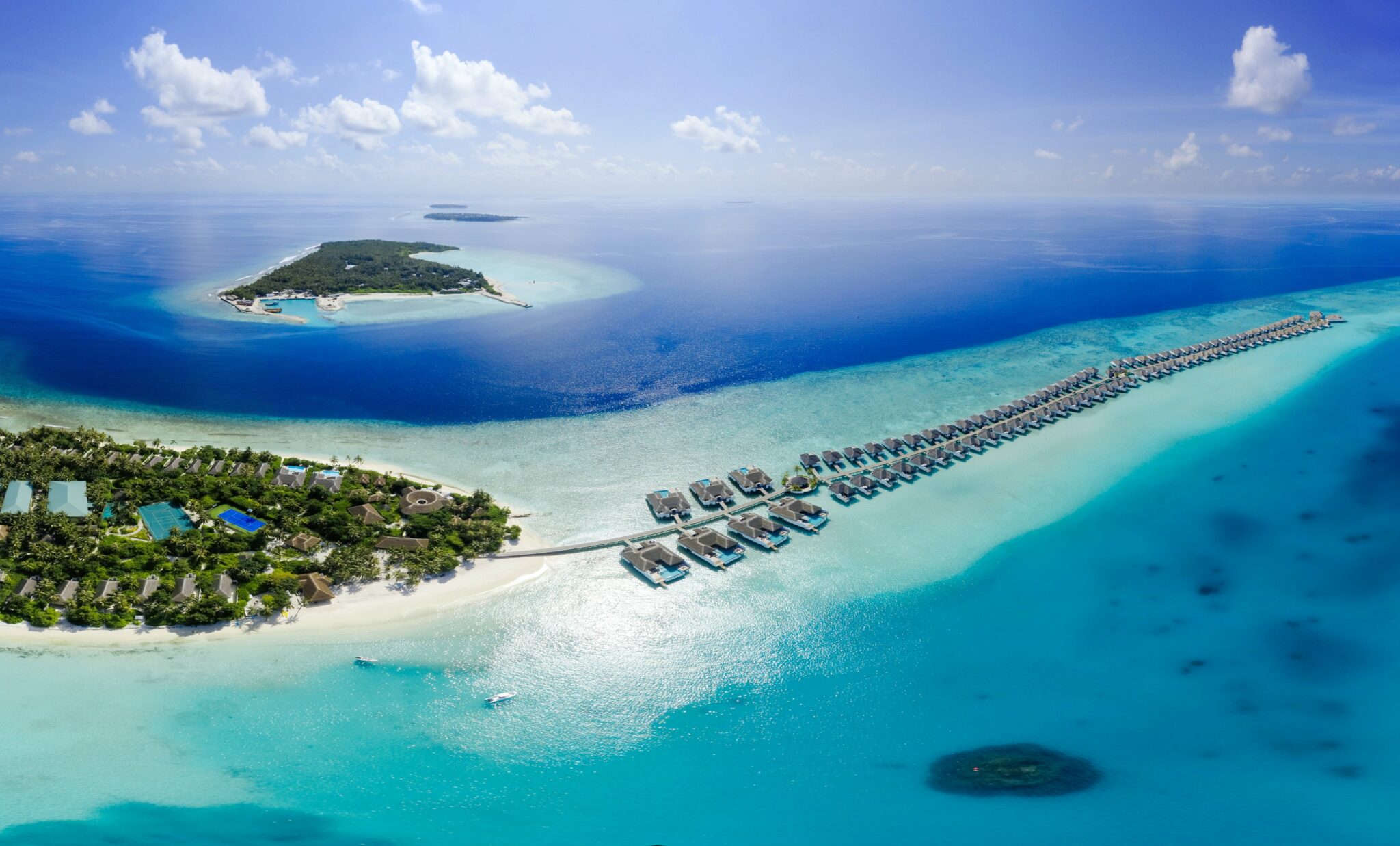 pantai di wilayah Maladewa (SinPo.id/EssensiTV)