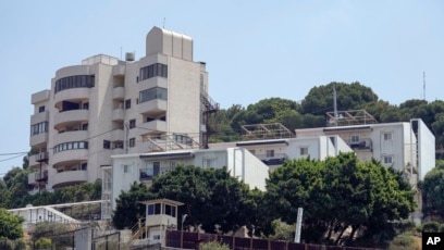 Kompleks Kedutaan Besar AS di Aukar, pinggiran utara Kota Beirut, Lebanon (SinPo.id/AP)