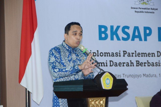 Wakil Ketua Badan Kerja Sama Antar Parlemen (BKSAP) DPR RI Putu Supadma Rudana (SinPo.id/Dok. DPR)