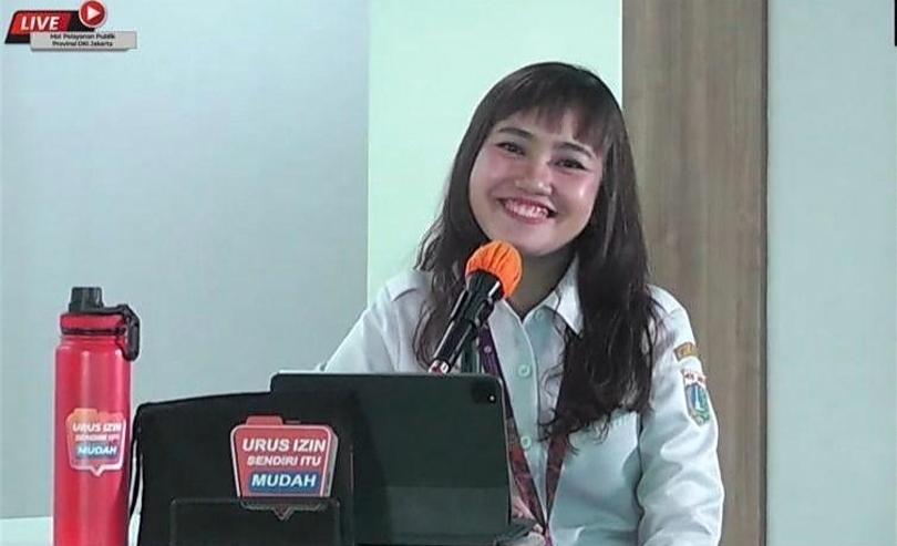 Kepala Seksi Usia Produktif, Lanjut Usia dan Kesehatan Jiwa Dinkes DKI Jakarta Lady Margaretha F. Sirait (SinPo.id/ Pemprov DKI)