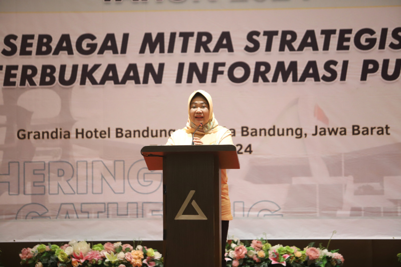 Pelaksana Tugas (Plt) Sekretaris Jenderal MPR RI Siti Fauziah. (Ashar/SinPo.id)