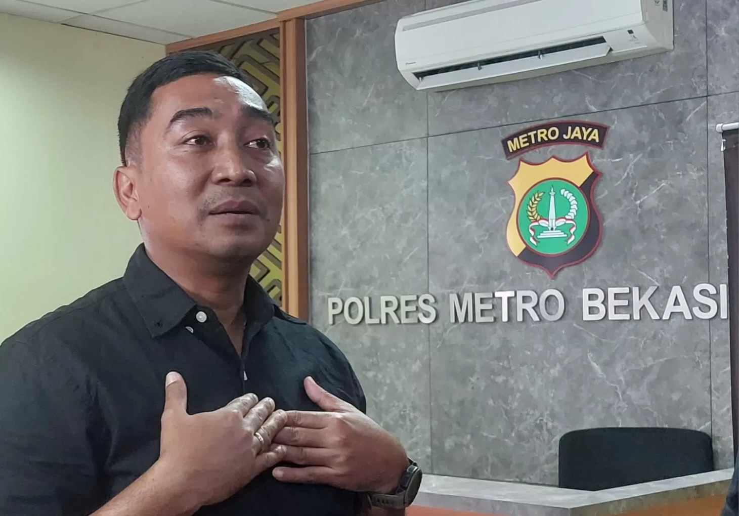 Kasat Reskrim Polres Metro Bekasi Kota, AKBP Muhammad Firdaus (SinPo.id/Dok.Polres Metro Bekasi)