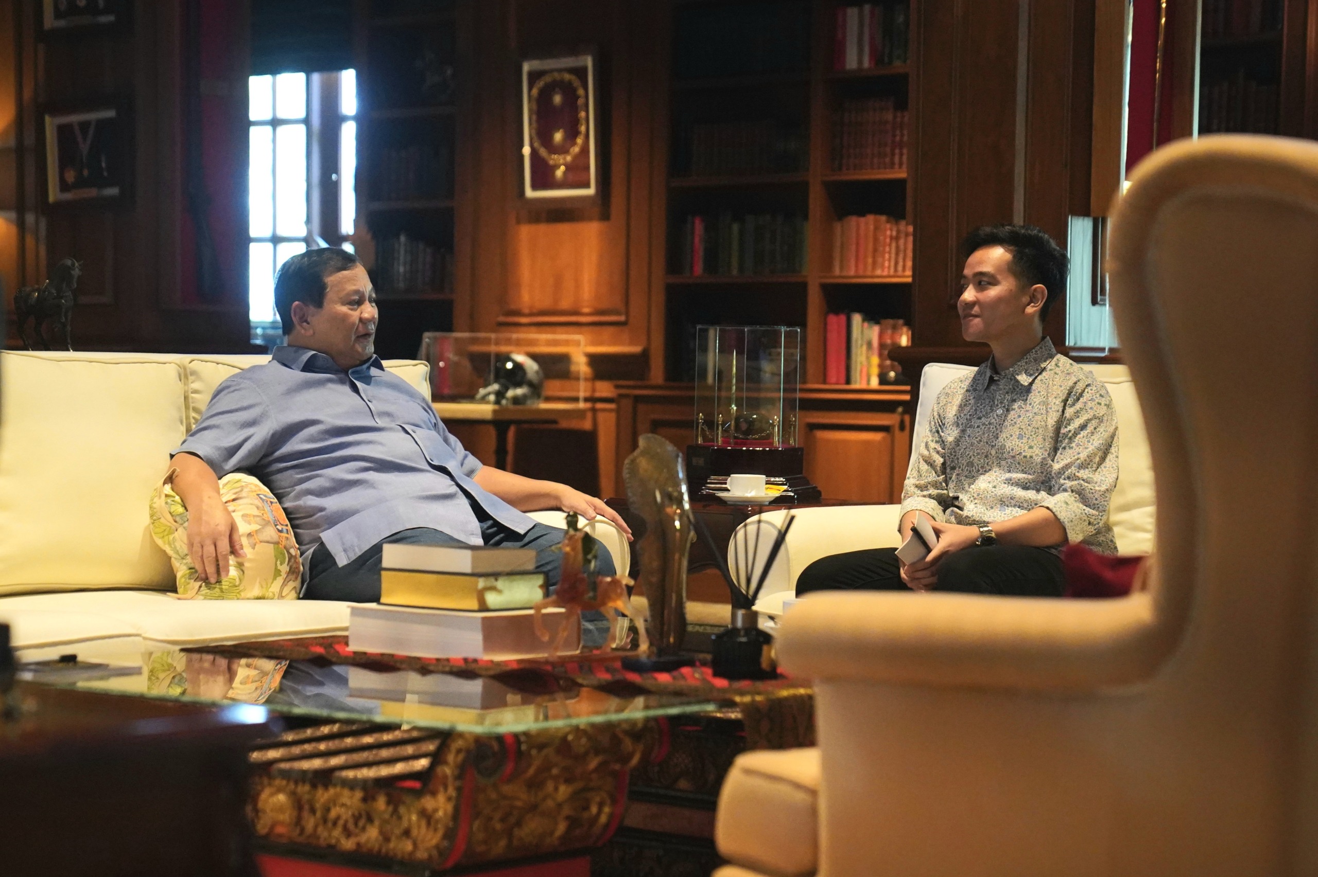 Prabowo dan Gibran Habiskan Sabtu Bersama (SinPo.id/dok. Media Gerindra)