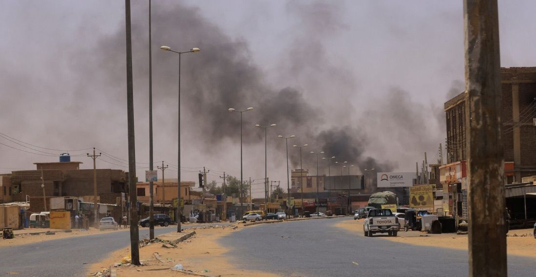 Serangan pasukan RSF di desa Sudan. (SinPo.id/Commonspace)