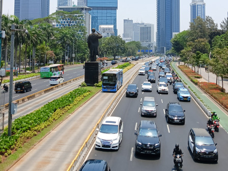 Jalan Sudirman Jakarta (SinPo.id/Beritajakarta)