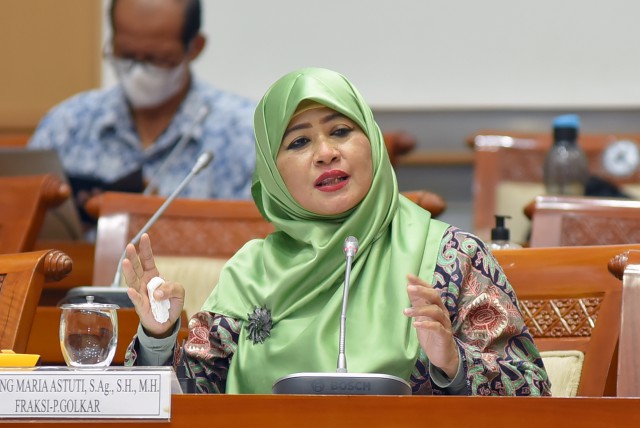 Anggota Tim Pengawas Haji DPR RI Endang Maria Astuti. (SinPo.id/Parlementaria)