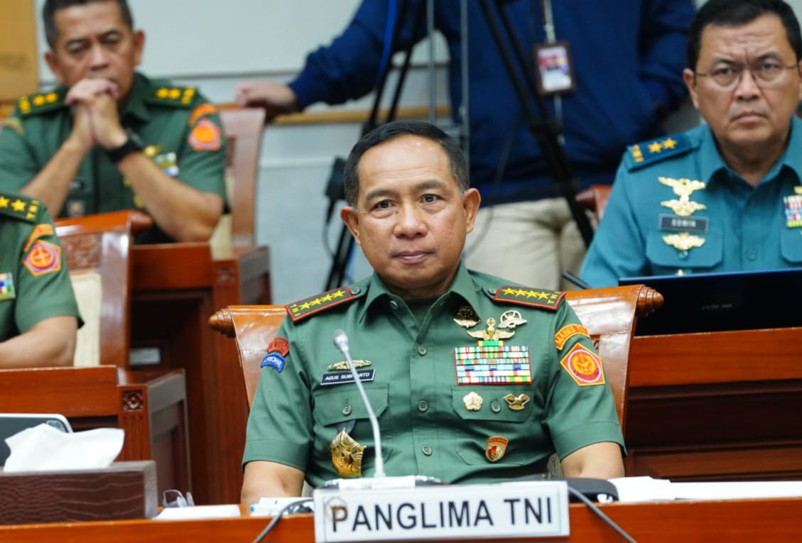 Panglima TNI Jenderal Agus Subiyanto (SinPo.id/ Puspen TNI)