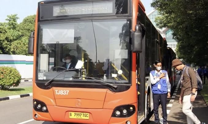 Ilustrasi. Bus Transjakarta. (SinPo.id/Antara)