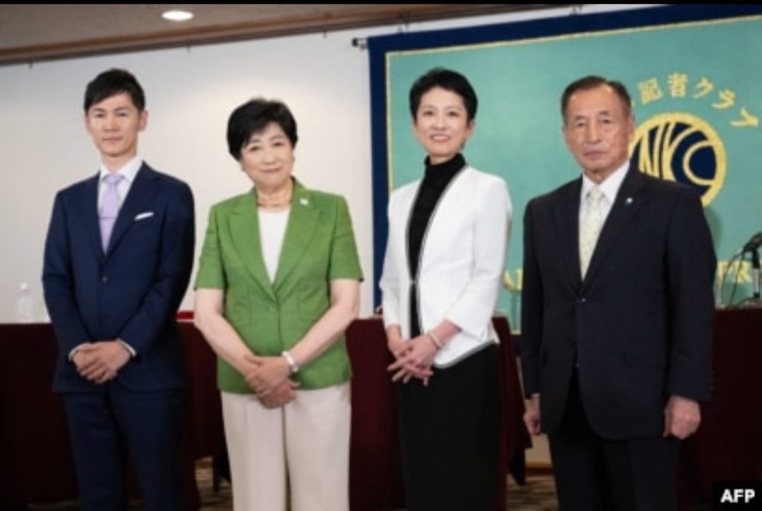 Kandidat Pemilihan Gubernur Tokyo (SinPo.id/ AFP)