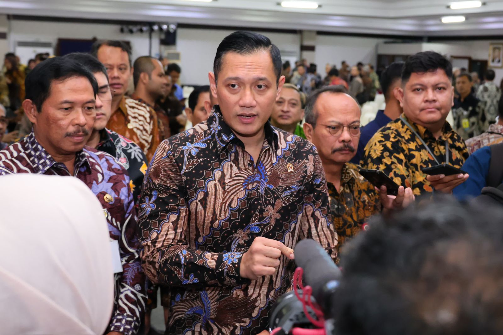 Menteri ATR Agus Harimurti Yudhoyono (SinPo.id/ Dok. ATR/ BPN)