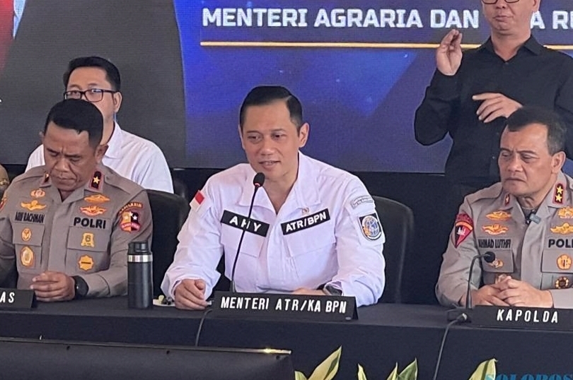 Menteri ATR/BPN Agus Harimurti Yudhoyono (SinPo.id/Antara)