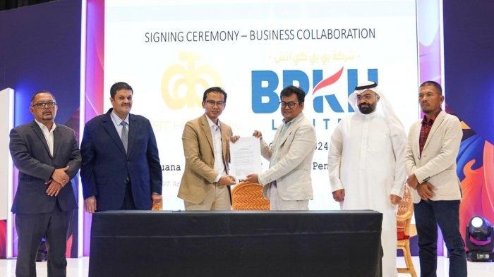 BPKH Limited menandatangani kontrak pengelolaan dua hotel di Arab Saudi. (SinPo.id/dok. BPKH)