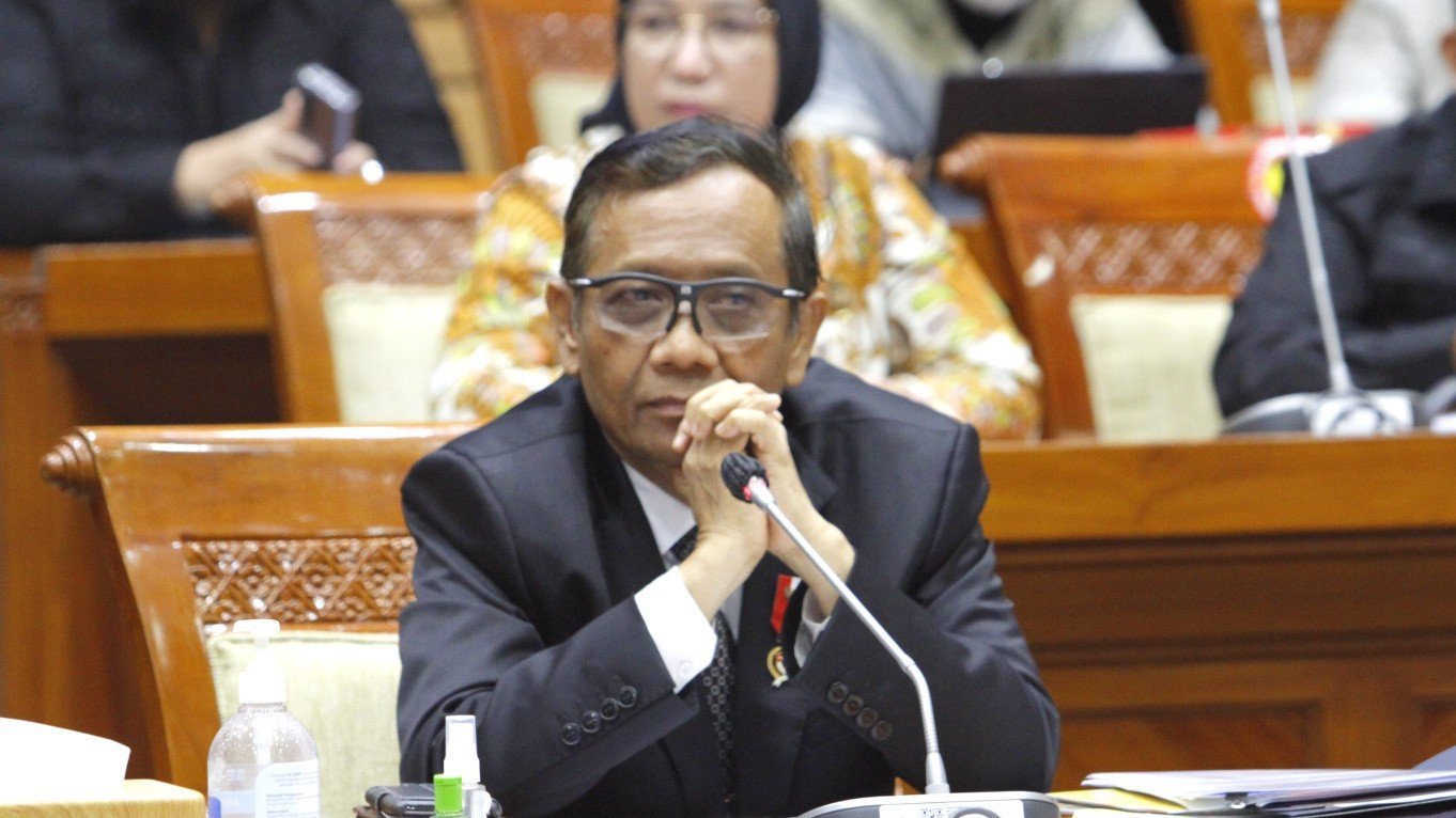 Mantan Menkopolhukam Mahfud MD (SinPo.id/ Ashar)