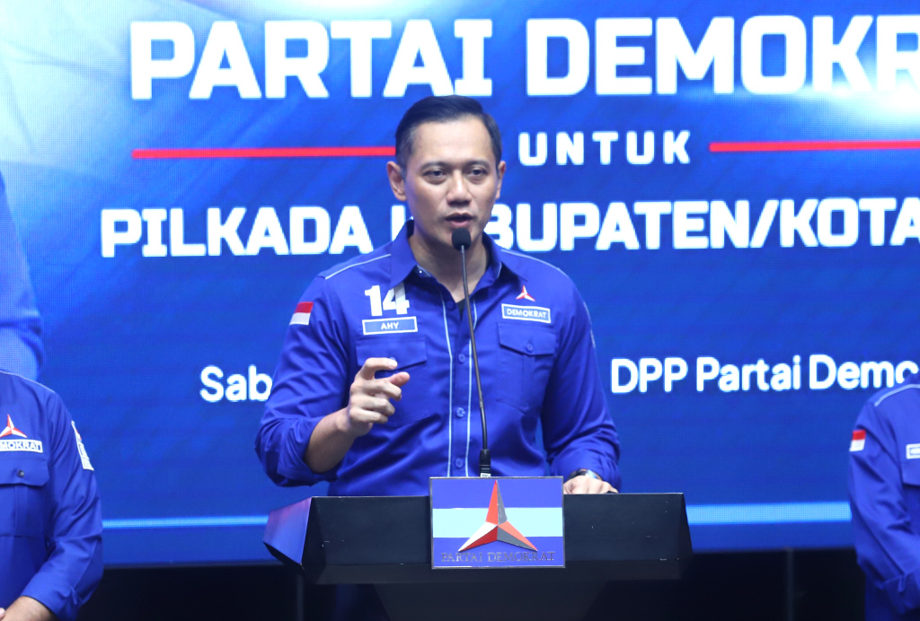 Ketua Umum Partai Demokrat Agus Harimurti Yudhoyono (SinPo.id/ Ashar)