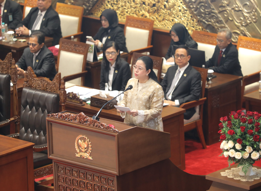 Ketua DPR RI Puan Maharani (SinPo.id/ Ashar)