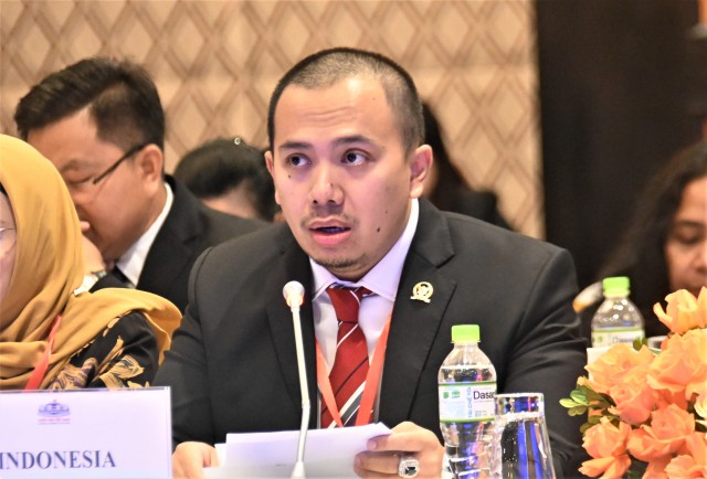 Anggota Komisi III DPR RI Gilang Dhielafararez (SinPo.id/ Parlementaria)