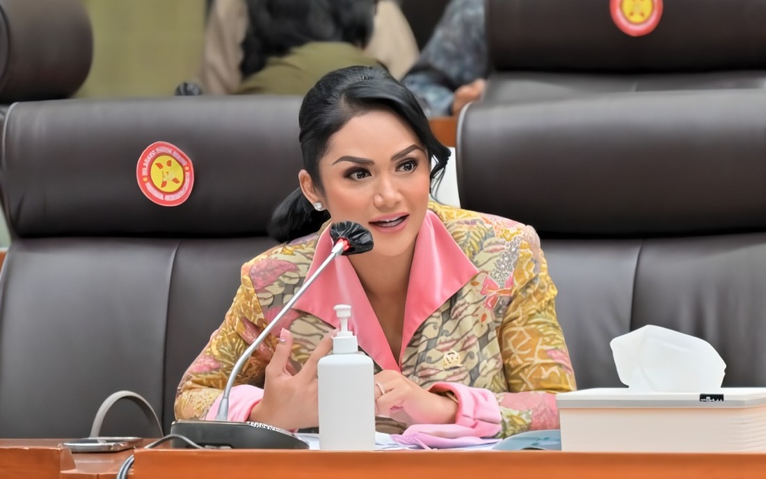 Anggota Komisi IX DPR RI, Kris Dayanti. (SinPo.id/Dok. DPR RI)