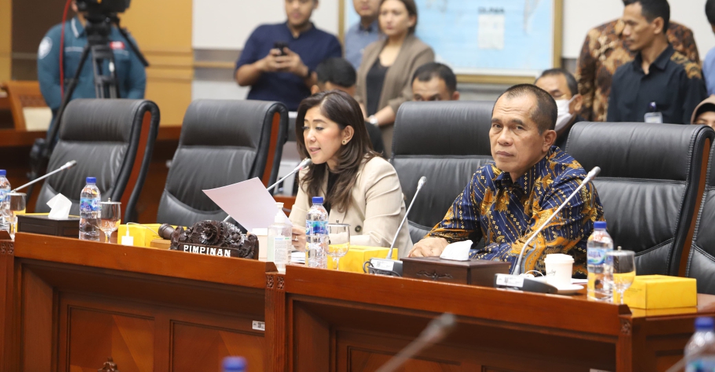 Ketua Komisi I DPR RI Meutya Hafid. (SinPo.id/ Ashar)