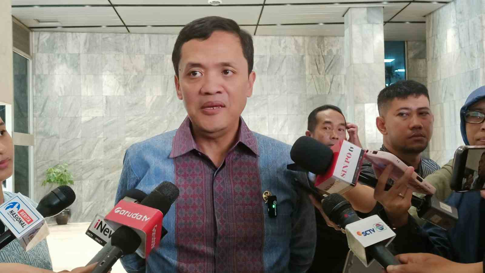 Wakil Ketua Umum Partai Gerindra, Haniburokhman (SinPo.id/Galuh)