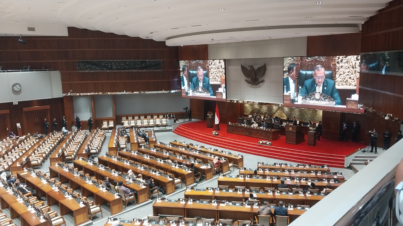 Rapat Paripurna DPR RI. (SinPo.id/Galuh)