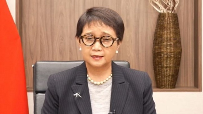 Menteri Luar Negeri RI Retno Marsudi. (SinPo.id/dok. Kemlu)