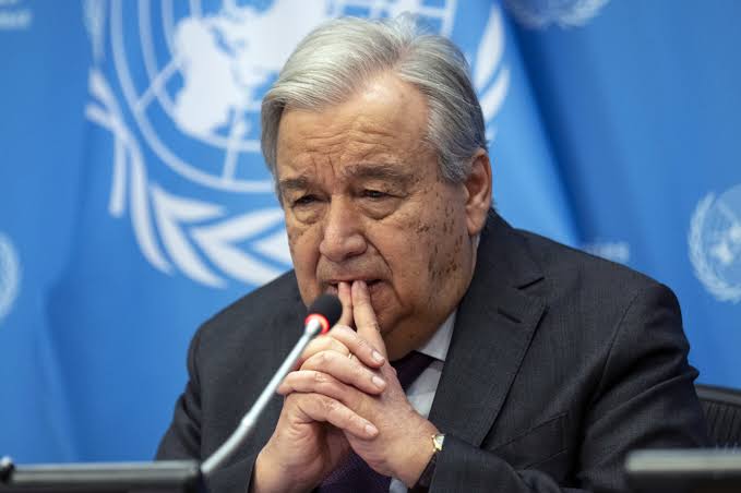 Sekretaris Jenderal PBB, Antonio Guterres mengaku kecewa dengan keputusan Israel. (SinPo.id/Dok. PBB)