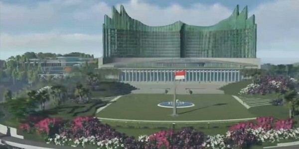 Ilustrasi Istana Negara di IKN. (SinPo.id/Setpres)