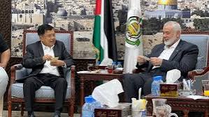 Jusuf Kalla dan Pimpinan Hamas