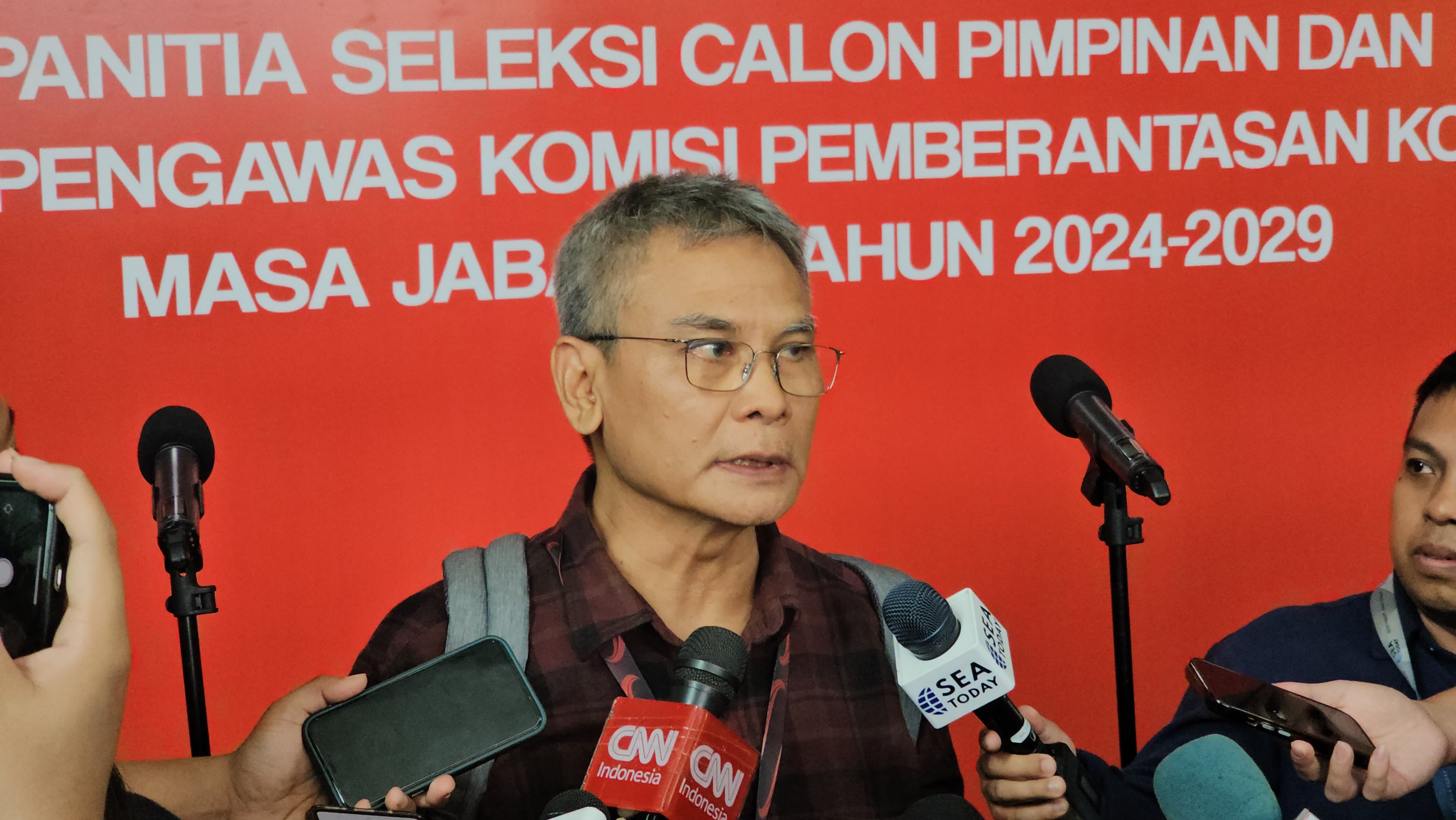 Capim KPK Johan Budi (SinPo.id/ David)